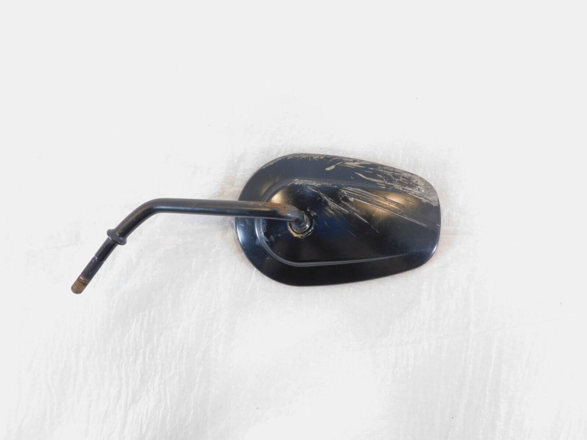 Harley Davidson FXR & Softail & Dyna & Sportster Black Left Rear View Mirror - C3 Cycle