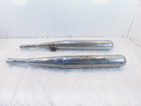 Pair BMW Airhead R50/5 R60/5 R75/5 Chrome Left/Right Exhaust System Mufflers - C3 Cycle