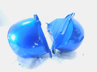 2001 Titan Phoenix ZRM ZSX Softail EVO Blue Left & Right Fuel Gas Petrol Tanks - C3 Cycle