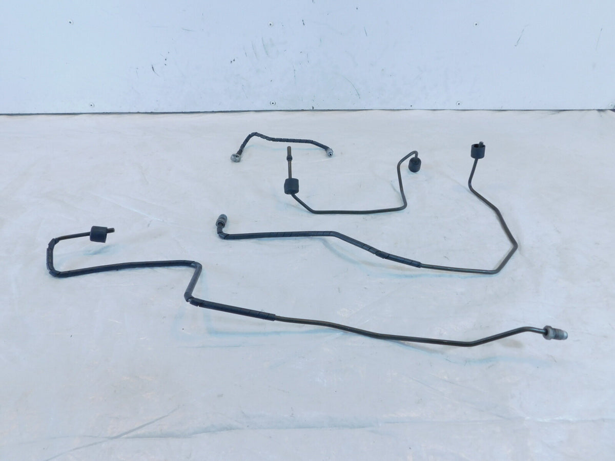 2003-2004 BMW R1200CL R1200 CL Black Rear Wheel Brakes ABS Brake Pipe Lines - C3 Cycle