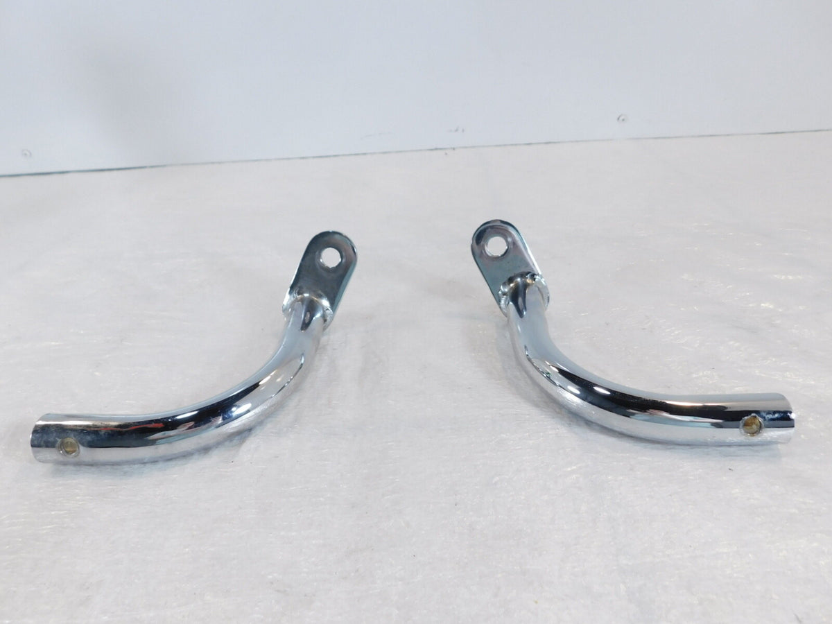Harley Electra Glide Rear Left & Right Chrome Saddlebag Crash Guard Eliminators