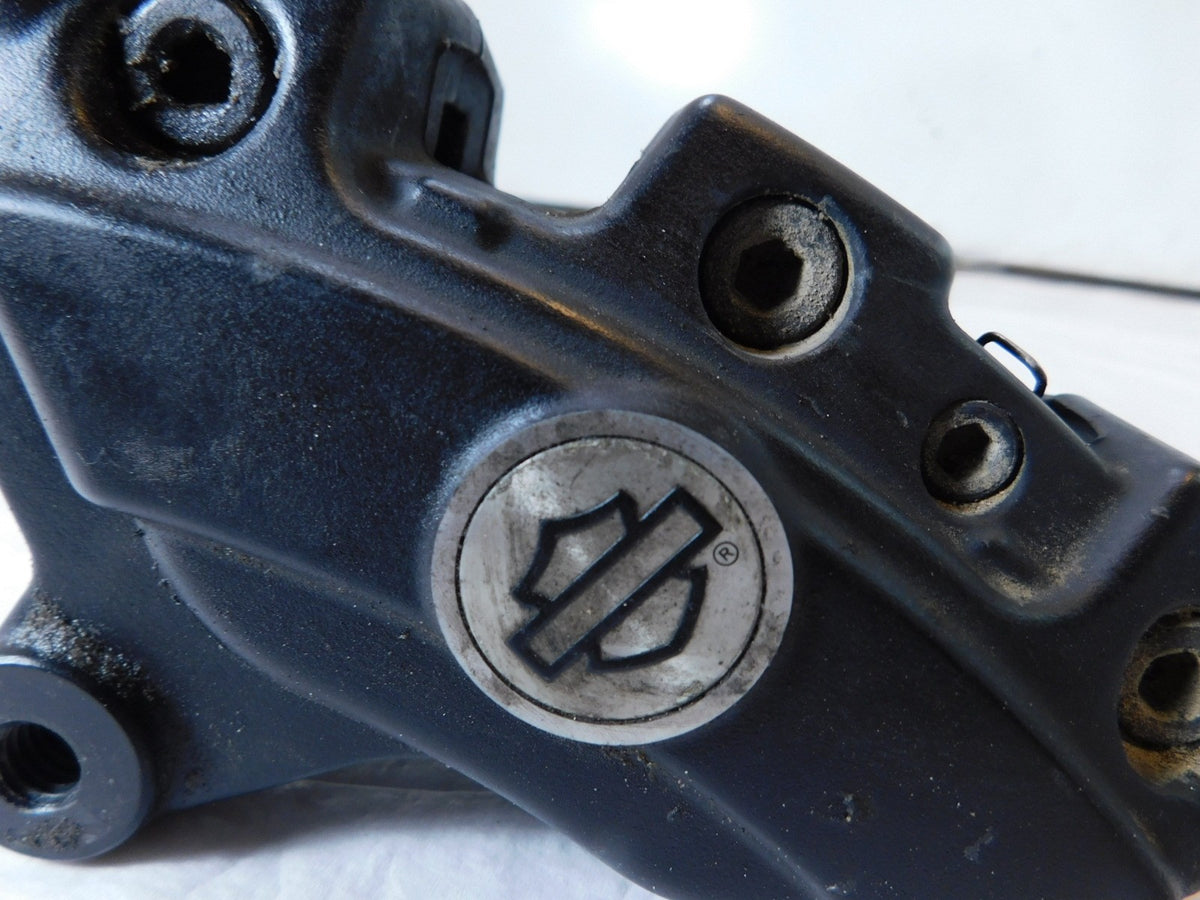 Harley Road King Electra Glide Black Left Side Dual Disc Brembo Brake Caliper - C3 Cycle