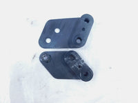 2019 Yamaha Niken MTX9 MXT850 Front Left/Right Footrest Foot Peg Bracket Mounts - C3 Cycle