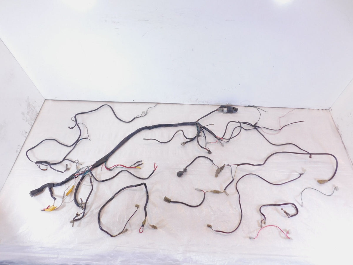 1976 76 Moto Guzzi Convert I V1000 Electrical Sub Wire Harness Wiring Plug Lot - C3 Cycle