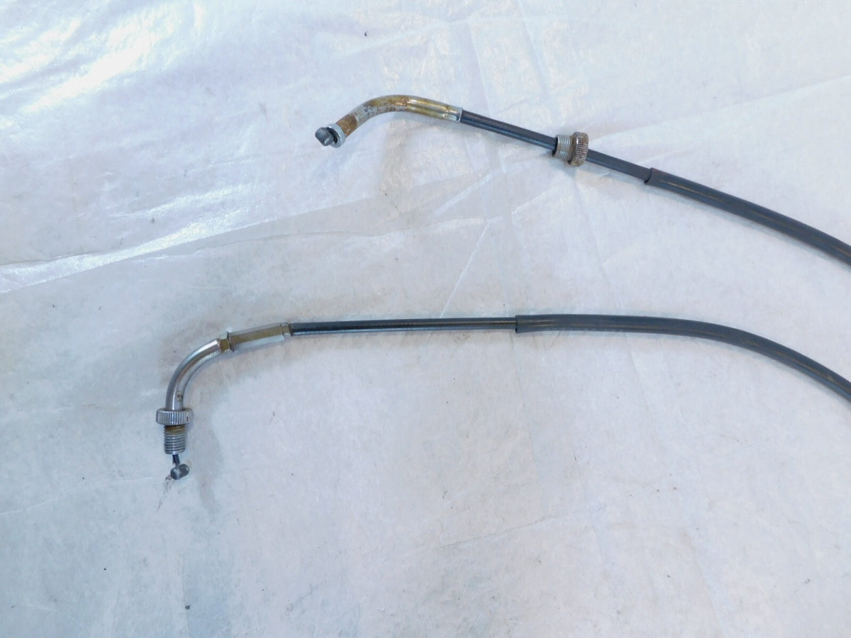 1999-2007 Honda Shadow VT600C VT600CD VLX Deluxe Open/Close Throttle Cable Lines - C3 Cycle