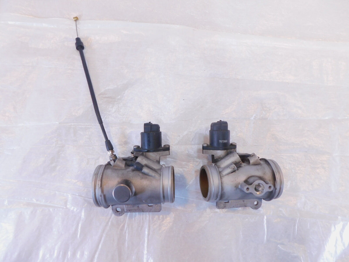 BMW R1200GS R1200R R1200ST Air Fuel Intake Throttle Bodies Pair & IIdle Controls - C3 Cycle