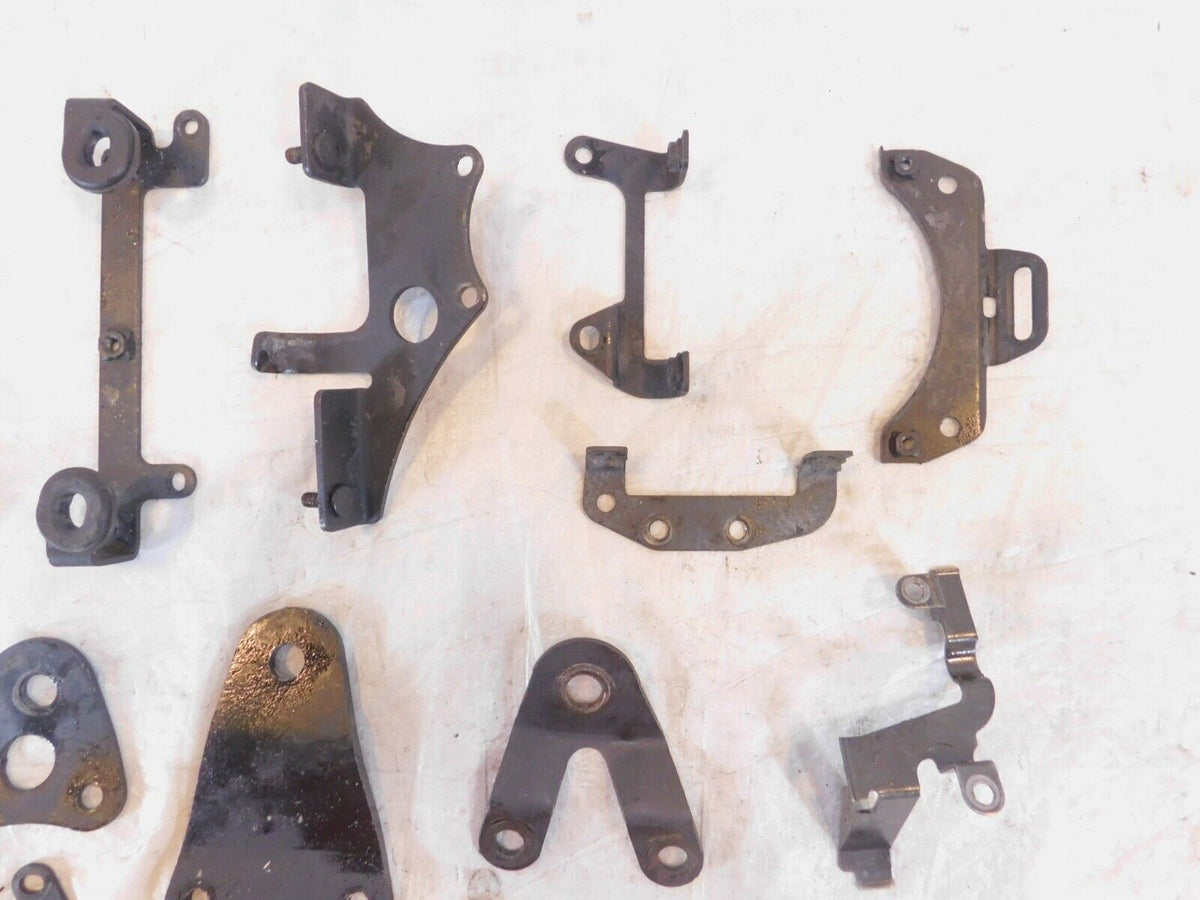 2003 03 Honda VTX1800C Retro Miscellaneous Bracket Mounts & Stays Parts Box Lot - C3 Cycle