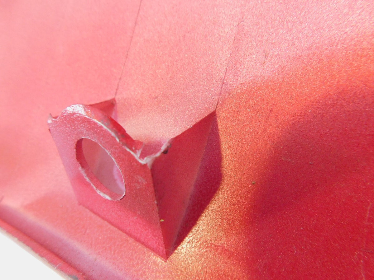 2002-2005 Kawasaki Ninja ZX12 ZX12R ZX1200 Red Left Lower Fairing Cowling Panel - C3 Cycle