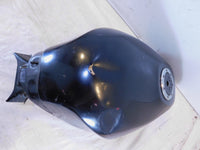 91-92 Kawasaki Ninja ZX6 ZX600D Black Gas Petrol Fuel Tank Cell Reservoir-No Key - C3 Cycle