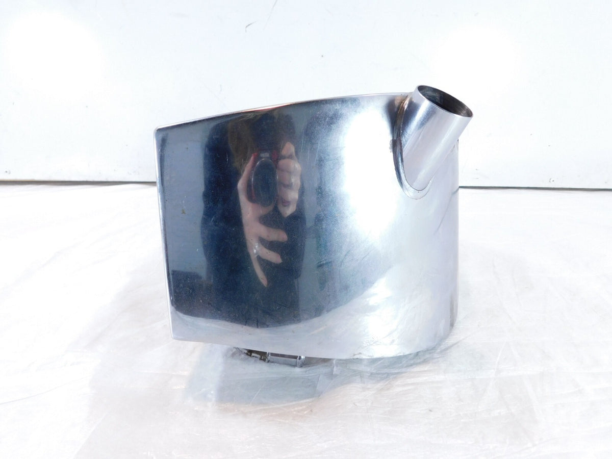 Harley Davidson Softail Heritage Classic Springer Chrome Oil Tank Bag Reservoir - C3 Cycle