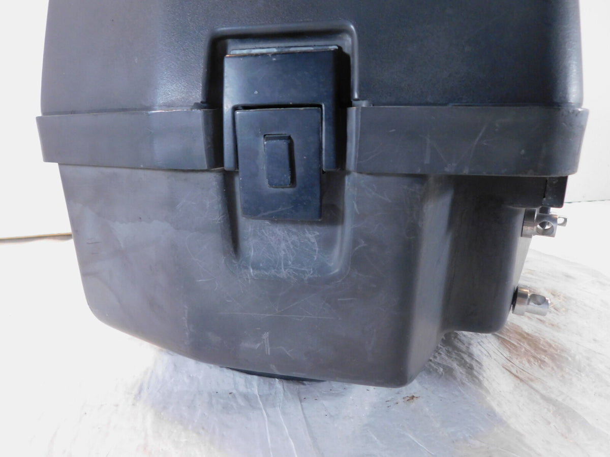 1984-1989 BMW K100RS Black Left Rear Integral Case Saddlebag Luggage Holder Box - C3 Cycle