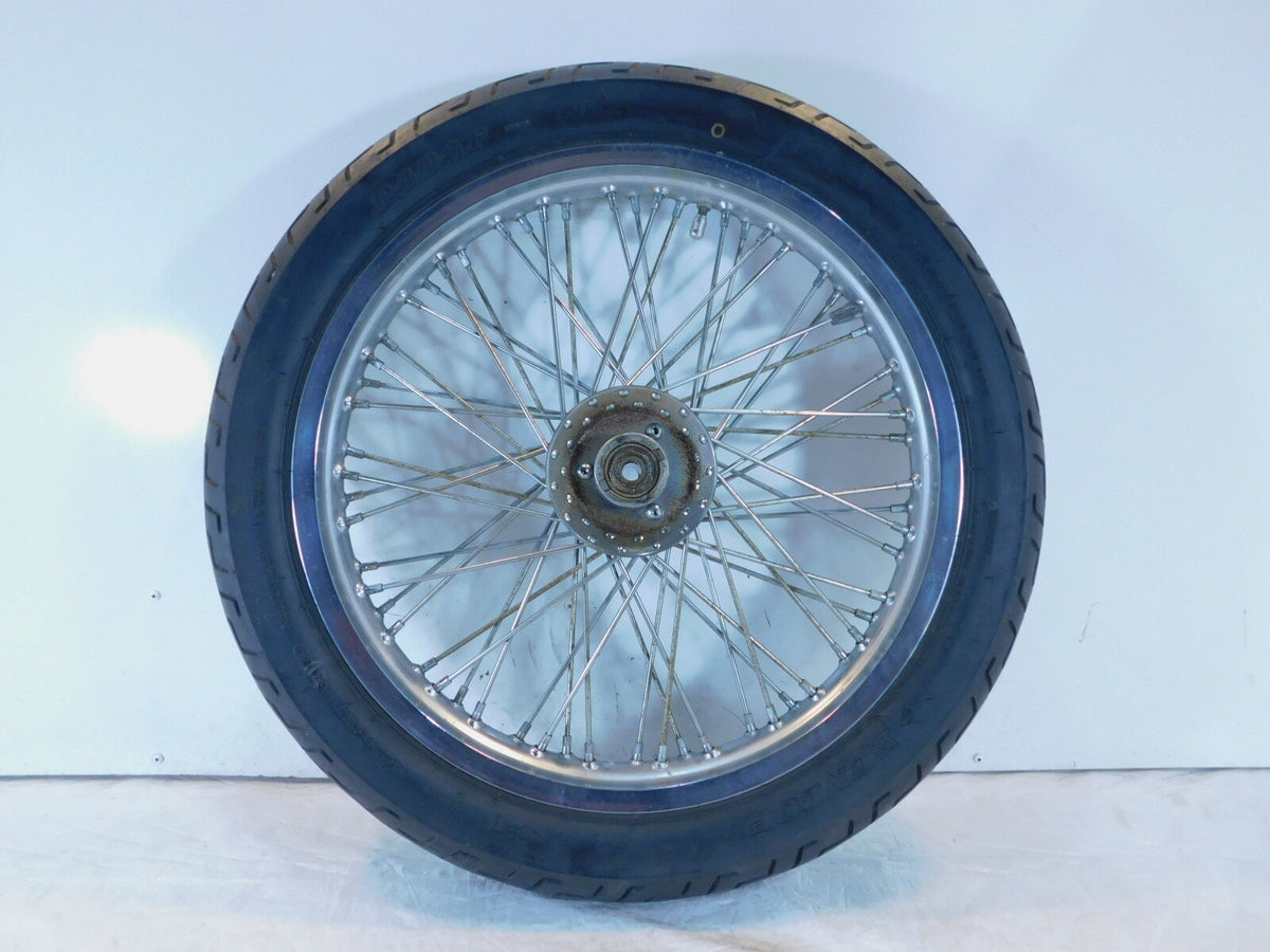Suzuki Intruder 1400 VS1400 VS1400GLP 19" Front Wheel Rim Hub Spokes & Tire - C3 Cycle