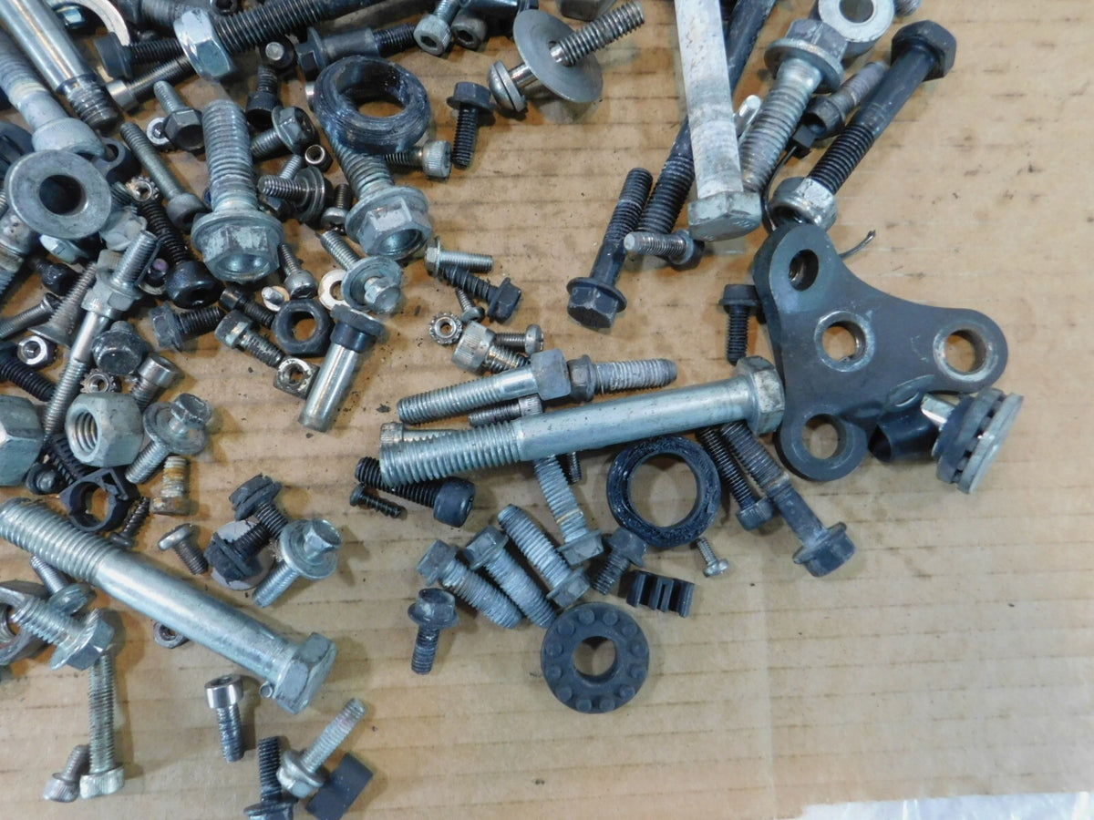 2012 12 Victory Cross Country Engine & Body Nuts Bolts & Brackets Parts Box Lot - C3 Cycle