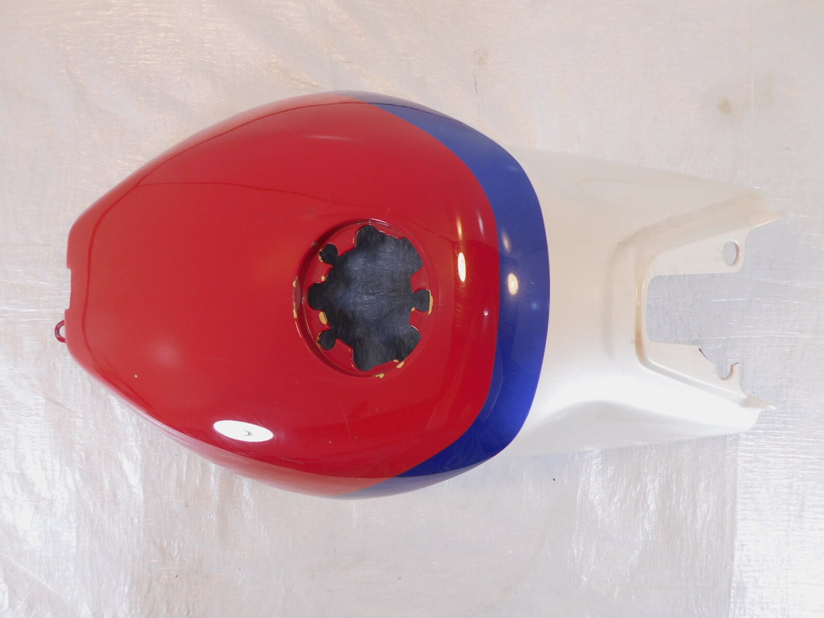 1994 Yamaha FZR600R FZR600 White & Red Fuel Gas Petrol Tank Cover Fairing Cowl - C3 Cycle