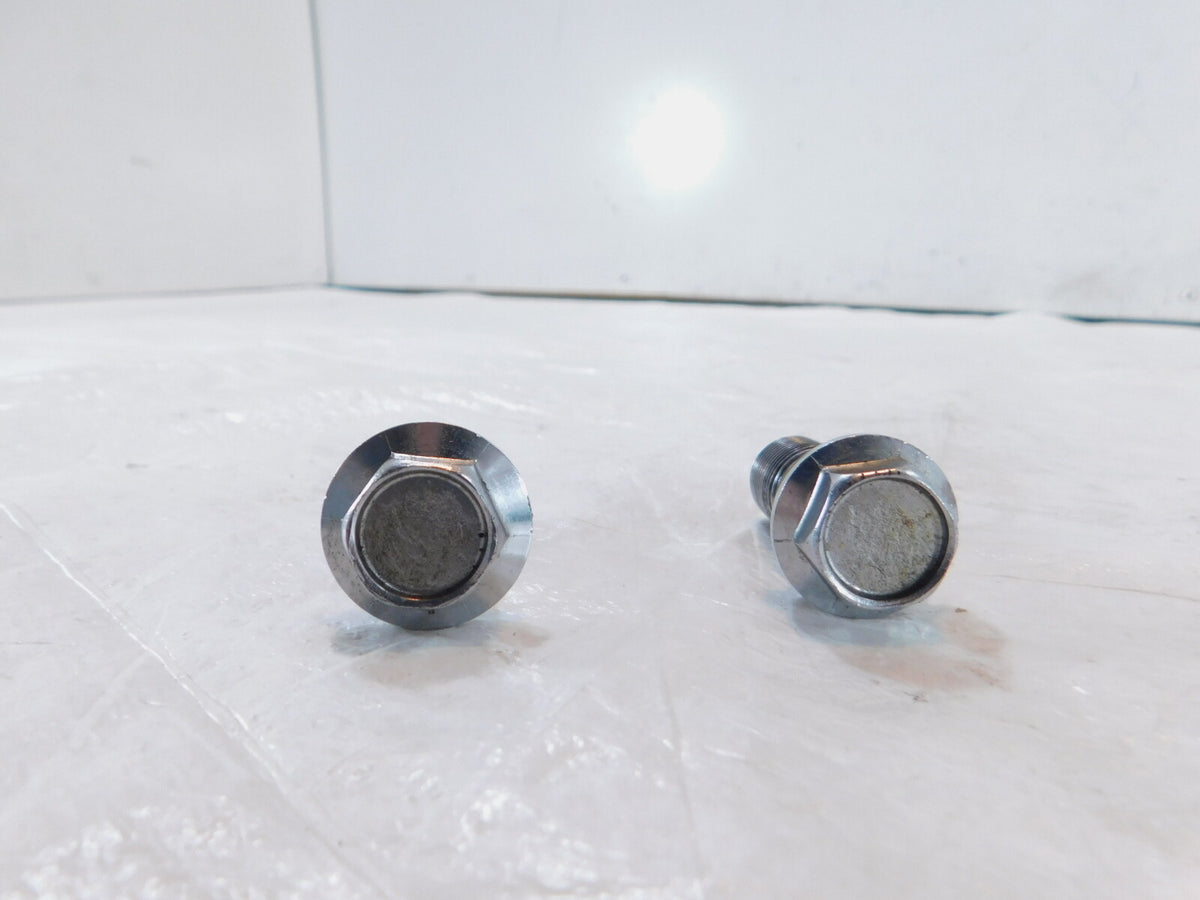 Yamaha Virago 700 750 1000 11000 Engine Motor Oil Pipe Line Hollow Banjo Bolts - C3 Cycle