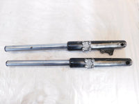 2003 03 Victory V92 Classic Cruiser Black Left & Right Front Fork End Shocks - C3 Cycle
