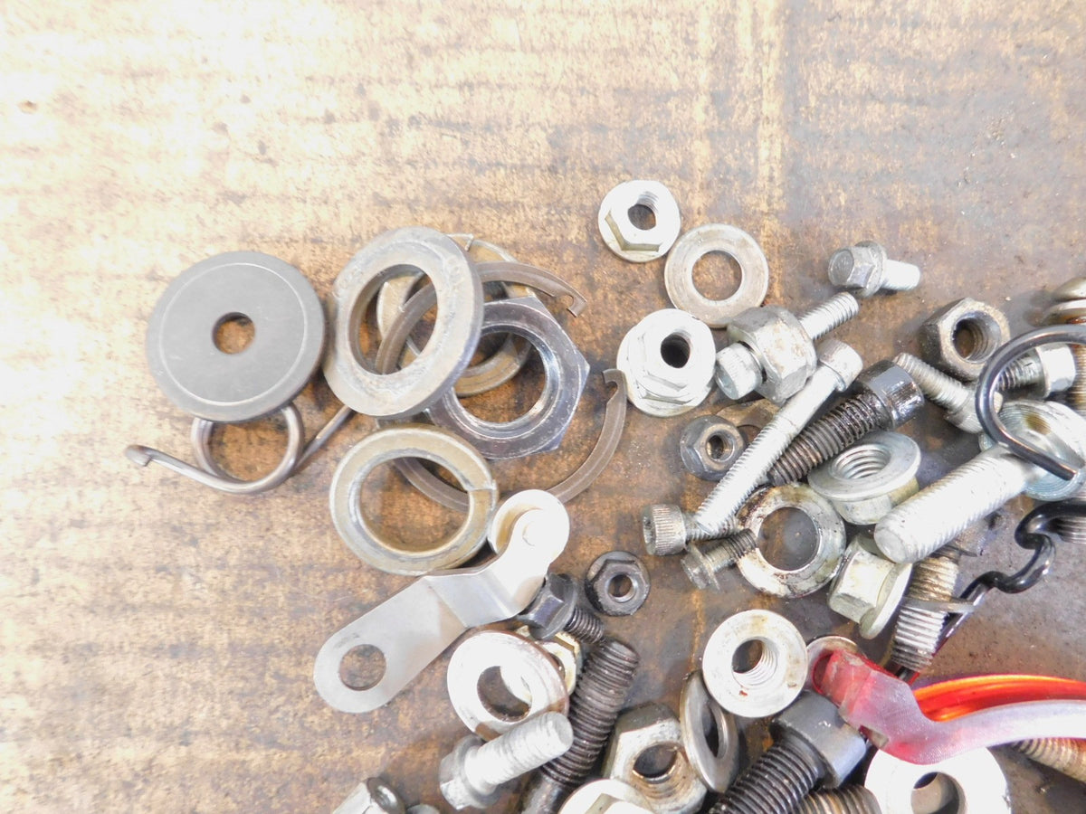 2006 06 Victory Kingpin Engine & Motor Nuts Bolts & Brackets Parts Box Lot - C3 Cycle