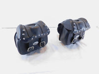 Yamaha Virago 1100 XV1100 Saddlemen Rear Black Dual Luggage Container Saddlebags - C3 Cycle