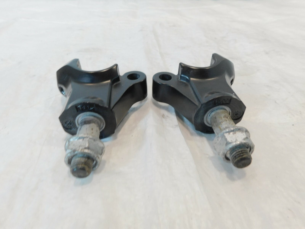 2010 2011 2012 2013 Kawasaki Z1000 ZR1000 Lower Handlebar Riser Clamp Mounts - C3 Cycle