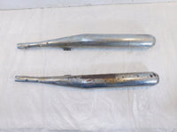Pair BMW Airhead R50/5 R60/5 R75/5 Chrome Left/Right Exhaust System Mufflers - C3 Cycle