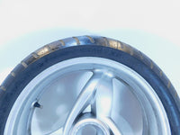 2001-2005 BMW F650 CS F650CS Scarver Silver Rear Rim Wheel & Tire - 36317681009 - C3 Cycle