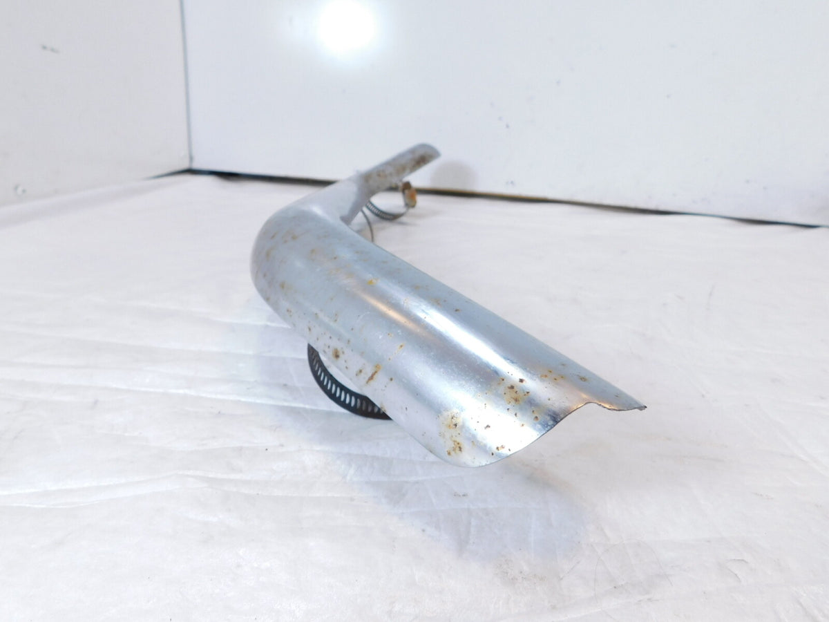 Harley Davidson FXD Dyna Chrome Rear Exhaust Header Pipe Heat Shield Cover - C3 Cycle