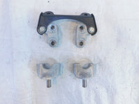 2002-2013 Honda FSC600 Silver Wing 600 Front Handlebar Riser Clamp Brackets - C3 Cycle