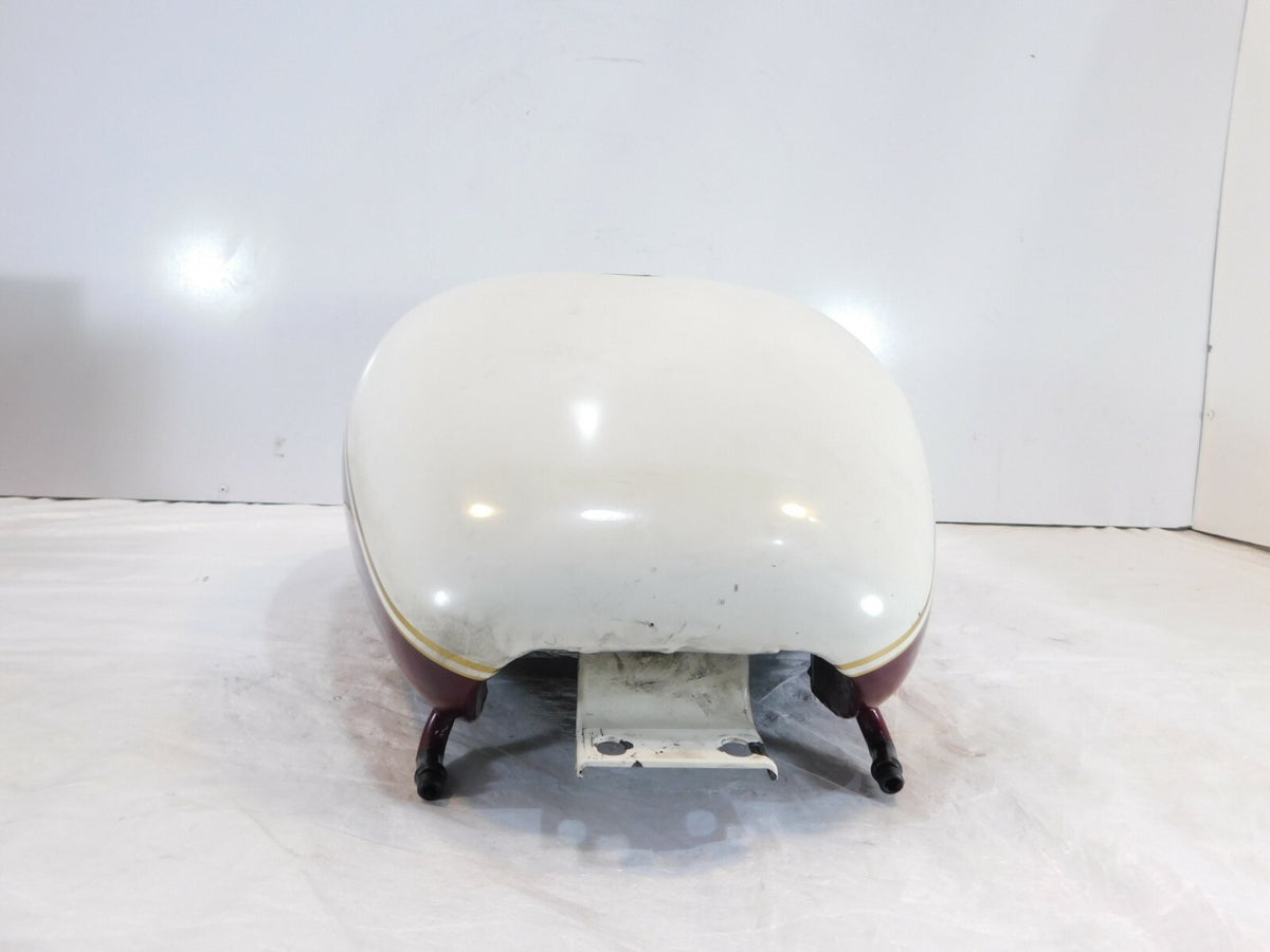2001 Victory V92 Deluxe Cruiser Carmen Red & Vanilla White Fuel Gas Petrol Tank - C3 Cycle