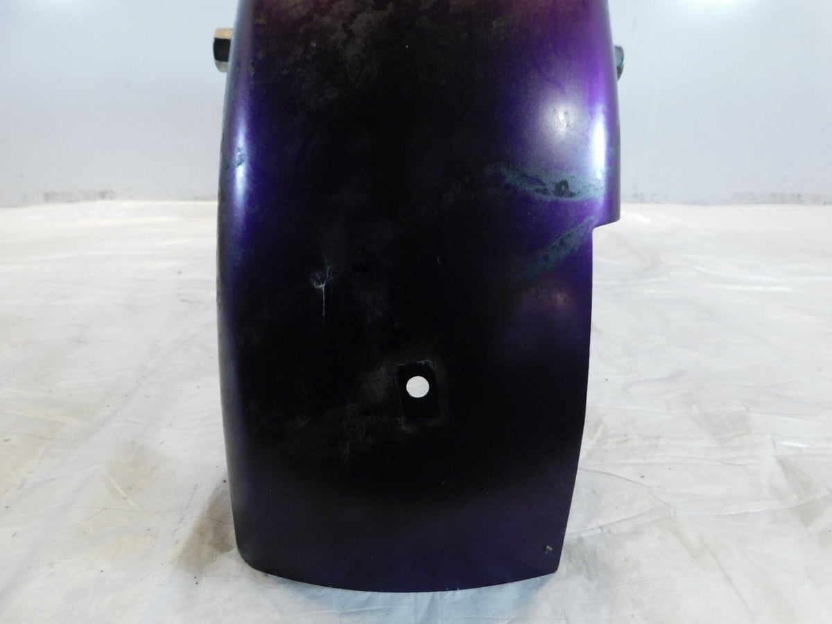 01-05 Harley Touring Road King & Electra Glide Purple Rear Wheel Fender - Dented