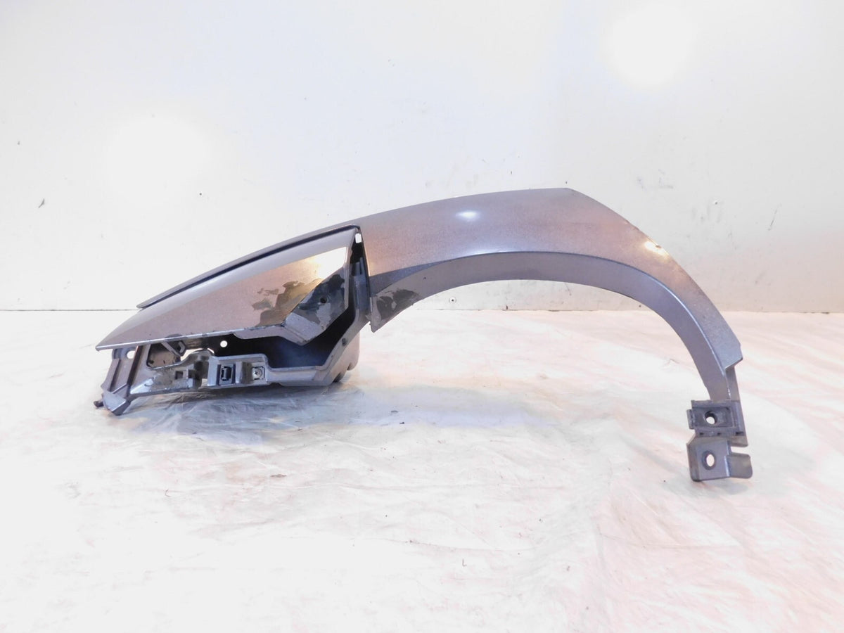 Victory Vision Gray Left Fuel Gas Petrol Tank Cover Fairing Glove Box - Broken - C3 Cycle