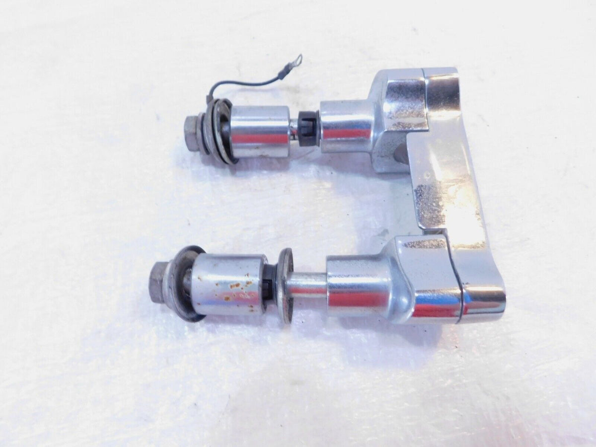 Harley Davidson Softail FXSTC Custom & FXST Handlebar Riser Top Clamp Brackets - C3 Cycle