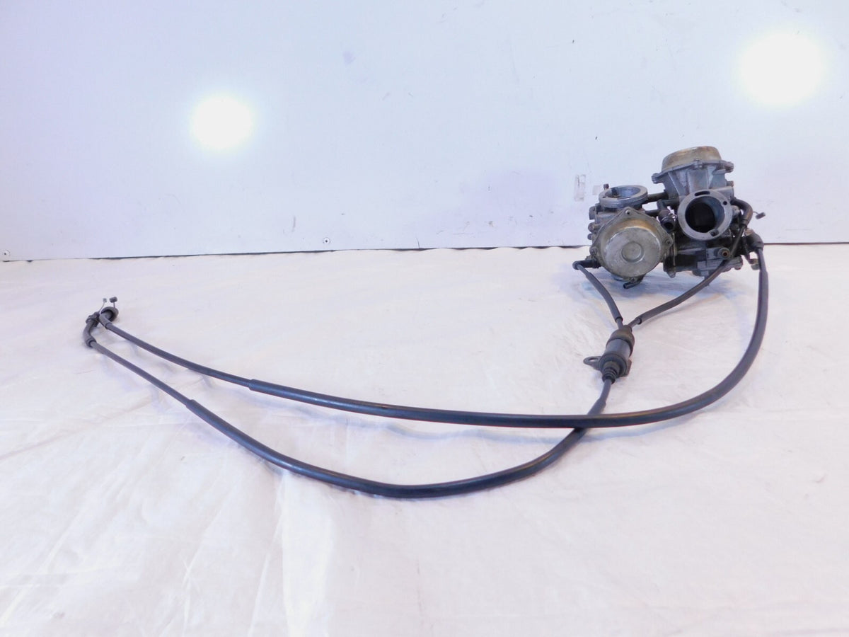 1990 & 1994 Honda Shadow VT1100 Carb Carburetor Rack w/ Choke & Throttle Cable - C3 Cycle