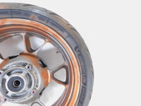 2008 2009 2010 2011 Kawasaki Concours 14 ABS Silver Rear Wheel Rim & Tire - C3 Cycle