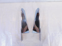 Harley Davidson Touring Electra Glide Chrome Front Fork Air Deflector Brackets - C3 Cycle