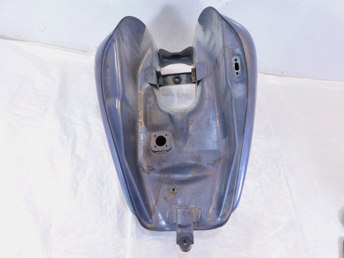 97-03 Kawasaki Vulcan 1500 Classic White & Blue Gas Fuel Petrol Tank Reservoir - C3 Cycle