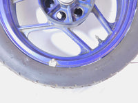 1995-2000 Kawasaki Ninja 250R EX250 Purple Rear Wheel Rim 16"x2.50" - Straight - C3 Cycle