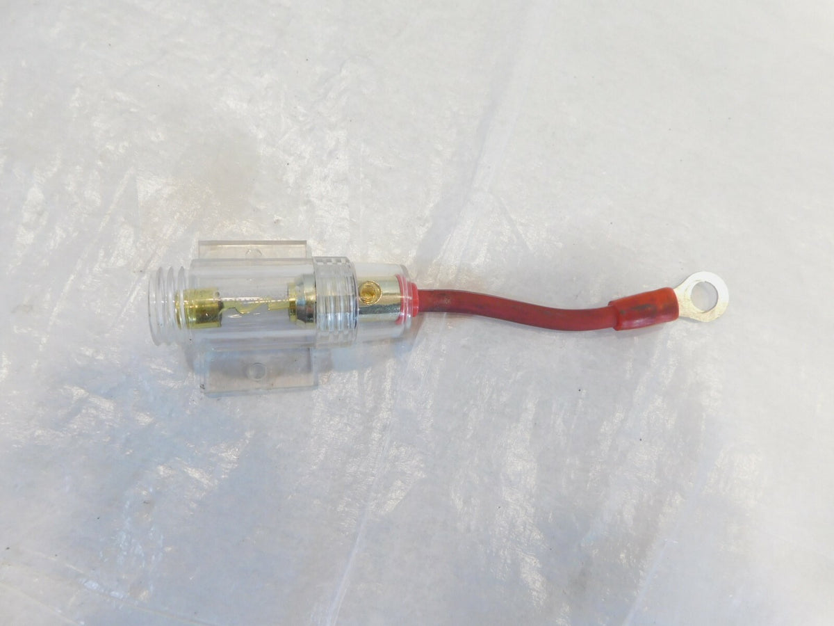 2006 06 Suzuki Hayabusa GSX1300R Sound System Fuse Line Wire Cable - Powerbass - C3 Cycle