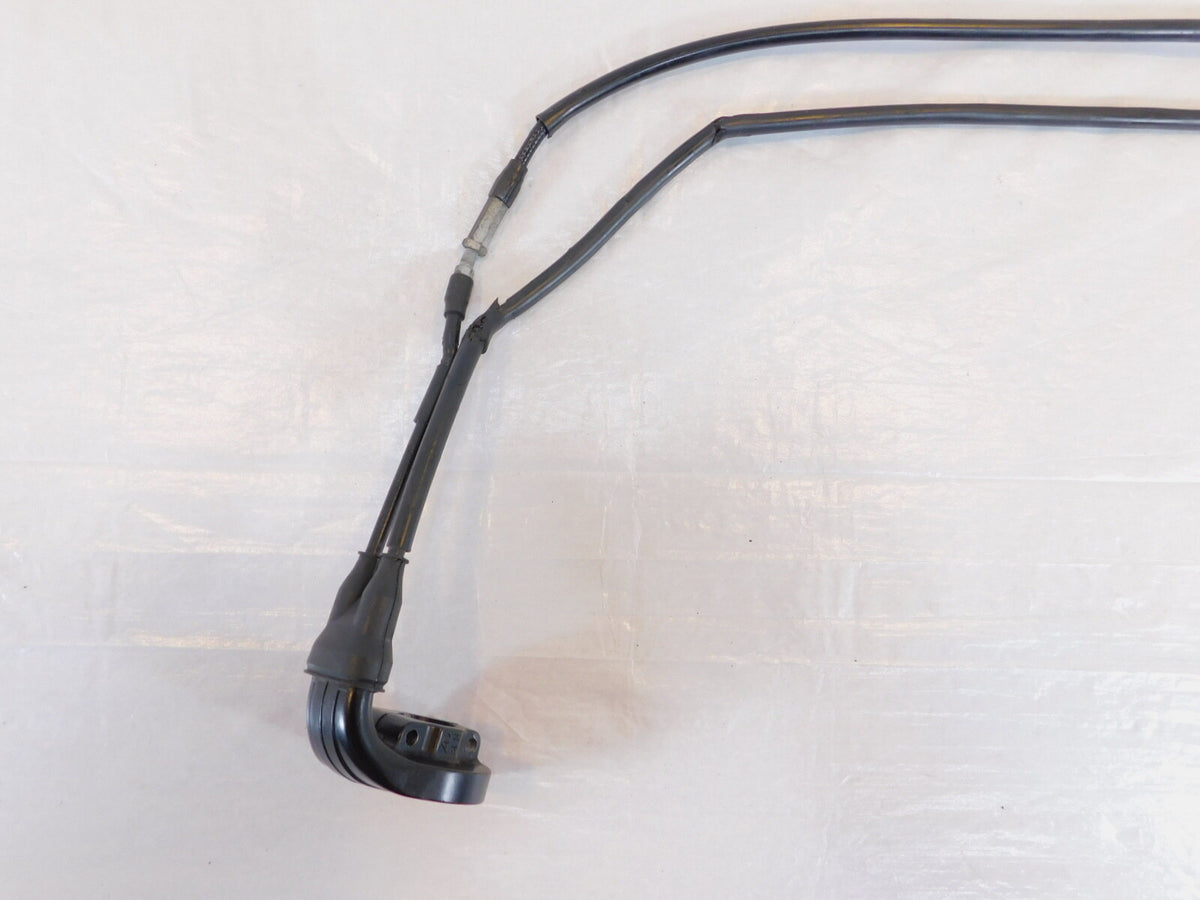1994 Yamaha FZR1000 OEM Front Push/Pull Handlebar Throttle Cables Lines - C3 Cycle