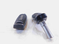 Harley Sportster 1200 Nightster & Iron V-Rod Black Front Footpeg Footrests - C3 Cycle