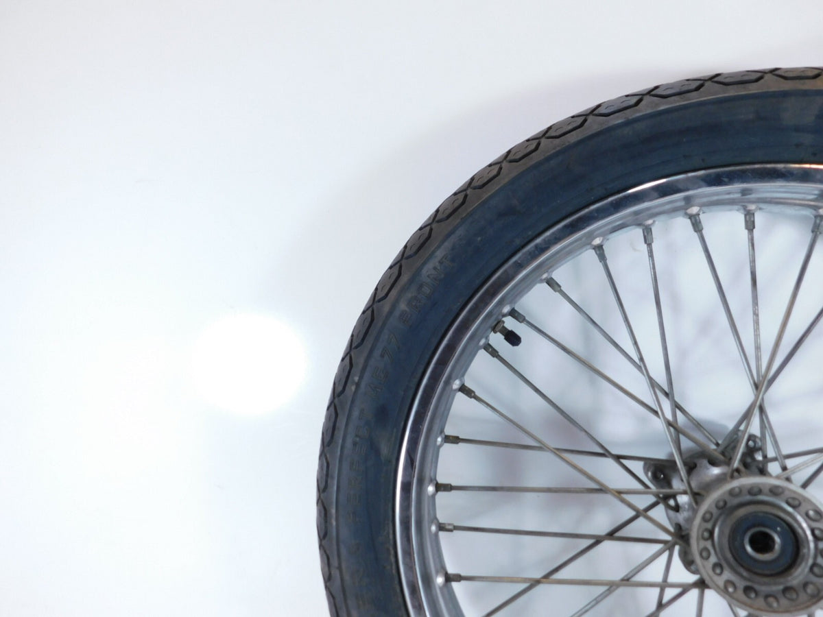 1986-2016 Suzuki Savage 650 LS650 Boulevard S40 Spoked Front Wheel Rim & Tire - C3 Cycle