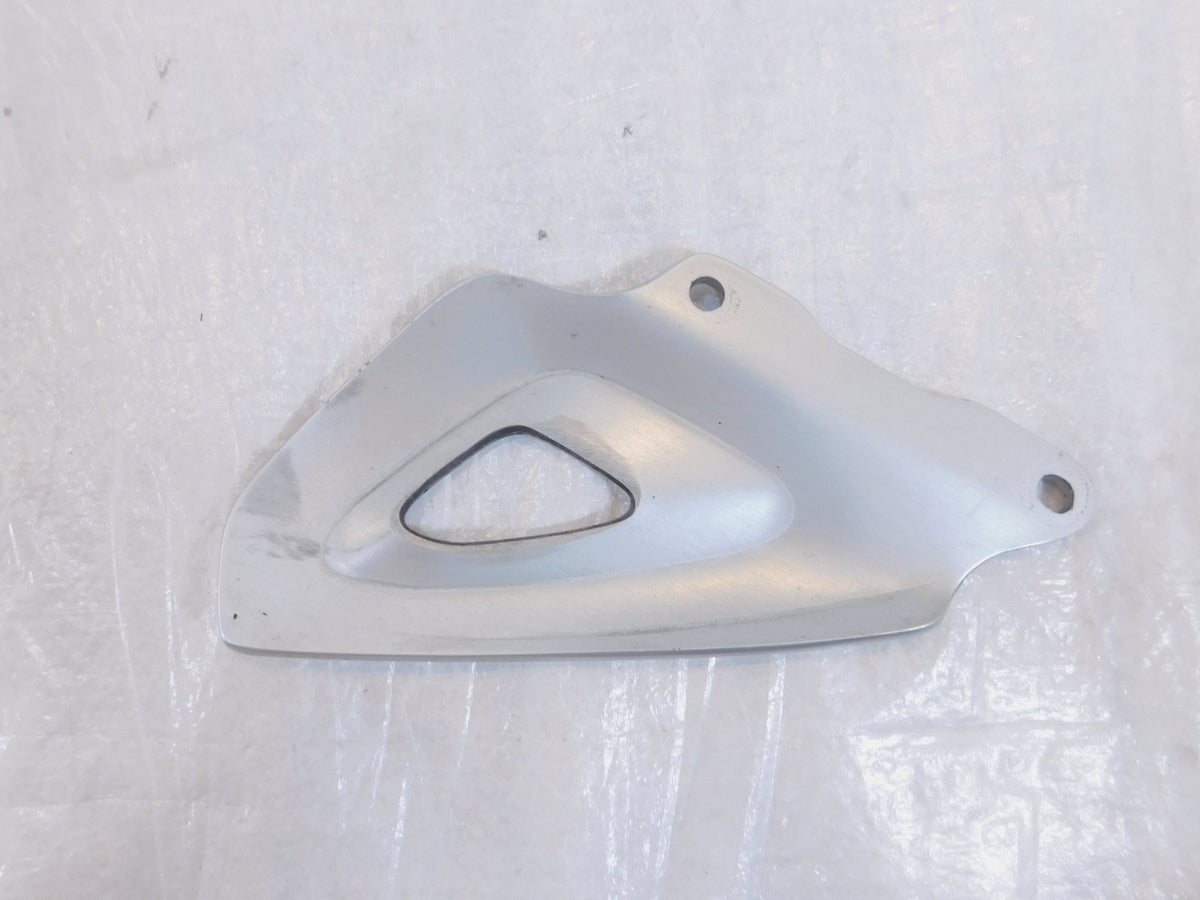 2007-2012 Triumph Tiger 1050 Left Front Footrest Foot Peg Heel Guard Fin - C3 Cycle