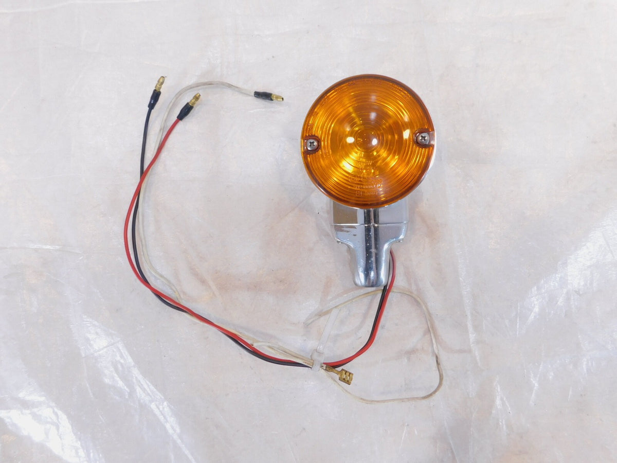 Harley Touring Softail Road King Electra Glide Front Turn Signal Indicator Light - C3 Cycle