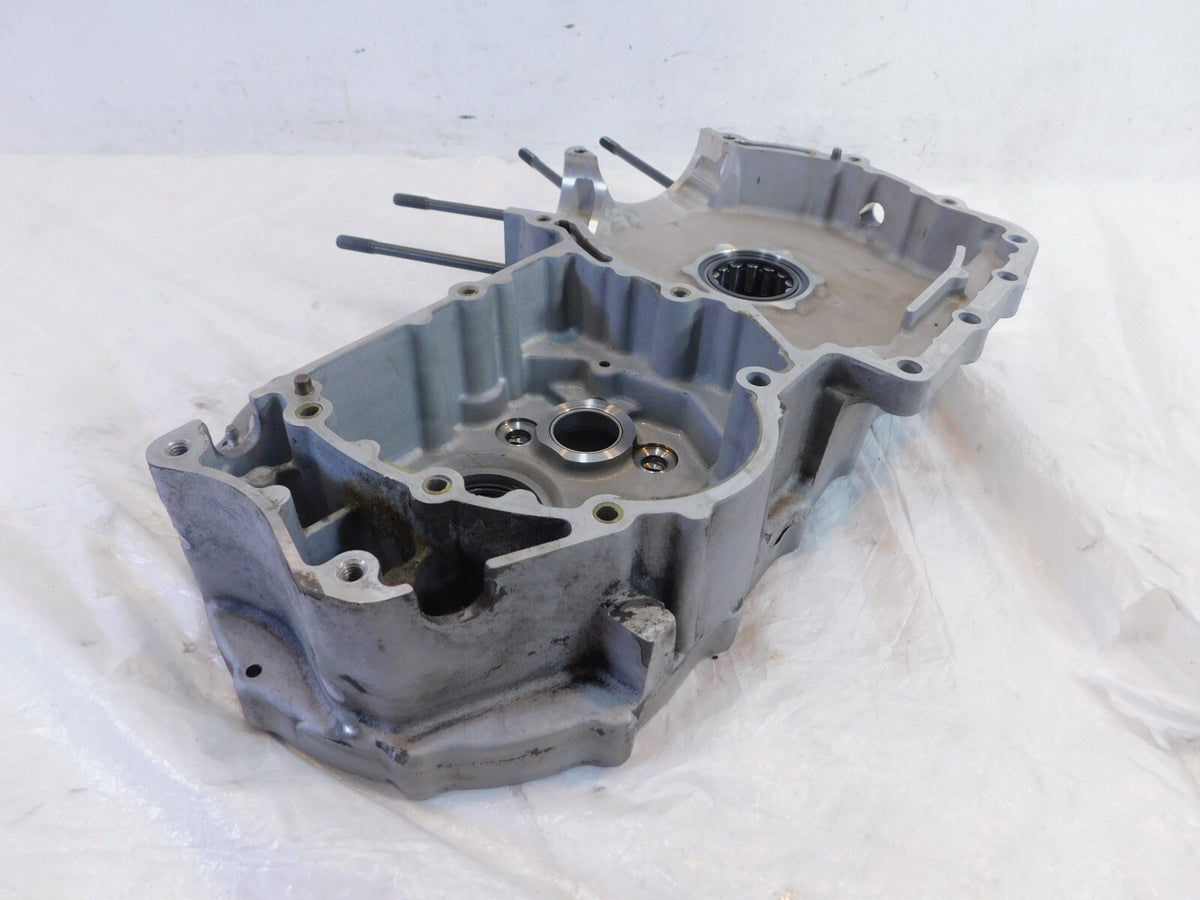 Harley Sportster 883 & 1200 Left Silver Engine Motor Crank Case Crankcase Half - C3 Cycle