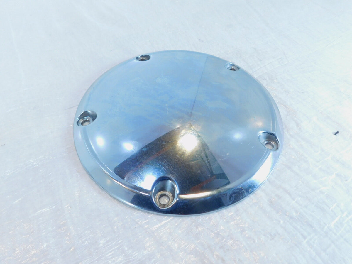 Harley Davidson Twin Cam Touring Dyna Softail Chrome Derby Clutch Cover 60668-99 - C3 Cycle