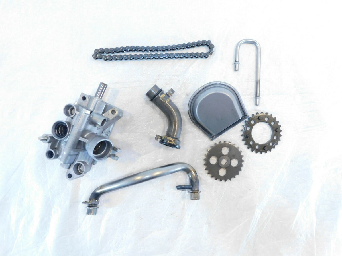 1995-2003 Honda VF750 VF750C Magna 750 Engine Motor Oil Pump Body Pipes & Chain - C3 Cycle