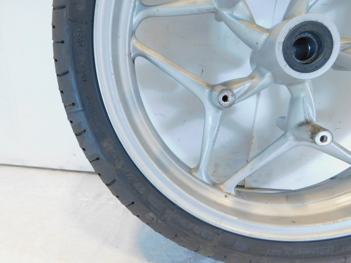 2005-13 BMW R1200RT R1200ST R1200 RT ST R900RT Silver Front Wheel -Slightly Bent - C3 Cycle