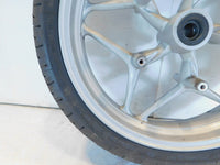 2005-13 BMW R1200RT R1200ST R1200 RT ST R900RT Silver Front Wheel -Slightly Bent - C3 Cycle