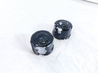 Harley Davidson Touring Dyna & Softail Willie G Skull Front Axle Nut Covers - C3 Cycle