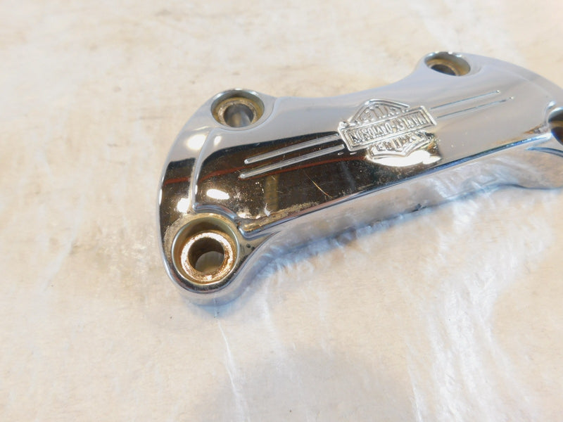 Harley Davidson Sportster 883 & 1200 Chrome Handlebar Riser Mount Bracket Clamp