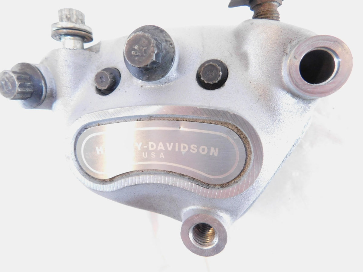 Harley Davidson Road King Electra Glide & V-Rod Silver Front Right Brake Caliper - C3 Cycle